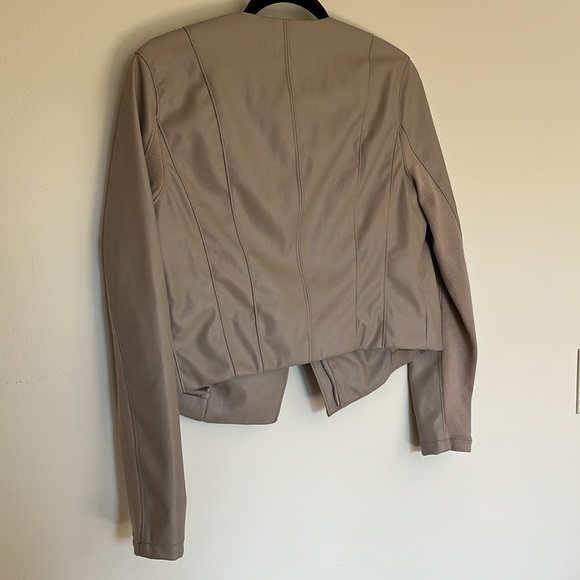 BLANK NYC Tan Leather Jacket - Picture 3 of 4